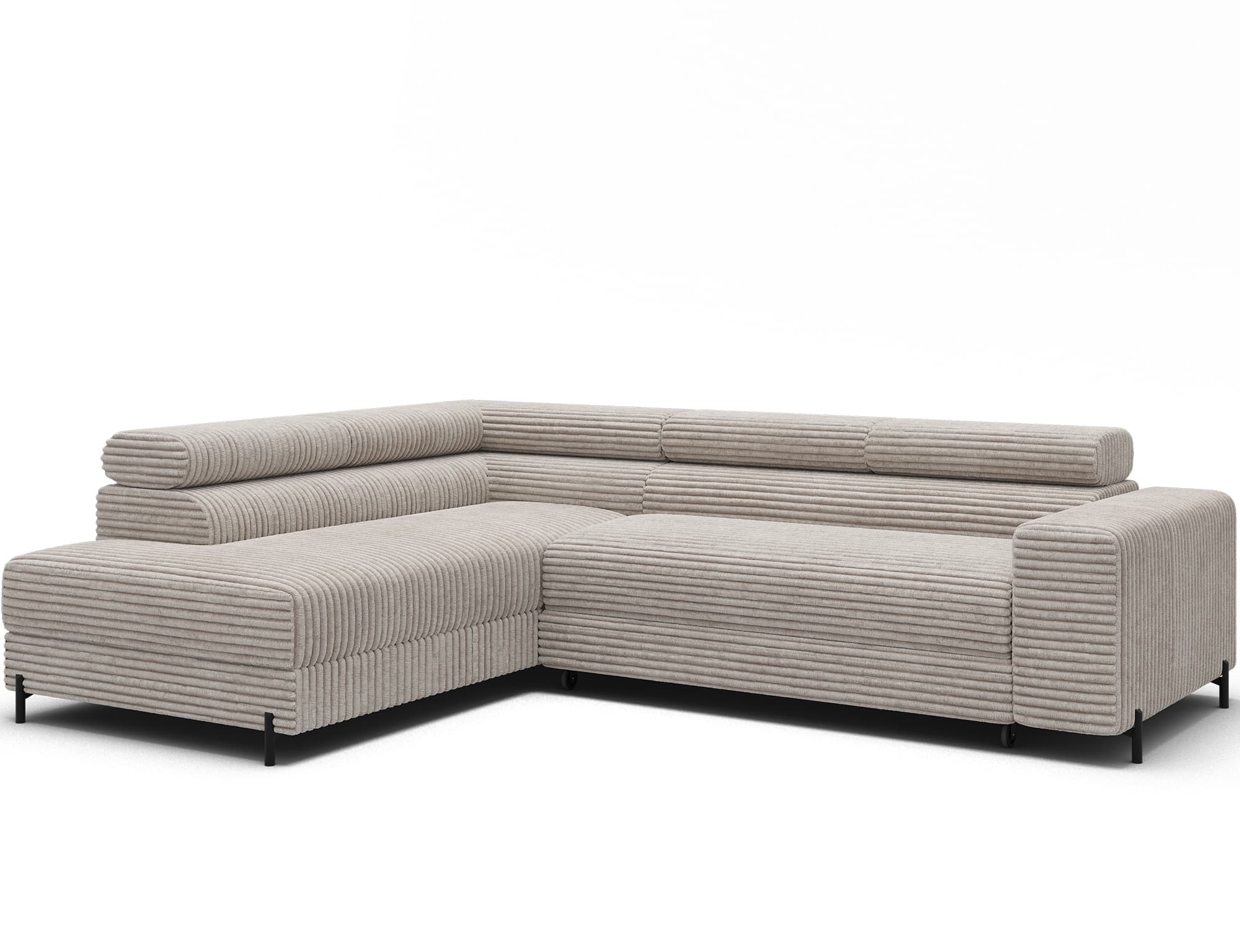 Colțar Colesio, Extensibil, 274x200 cm, Personalizabil din lemn masiv