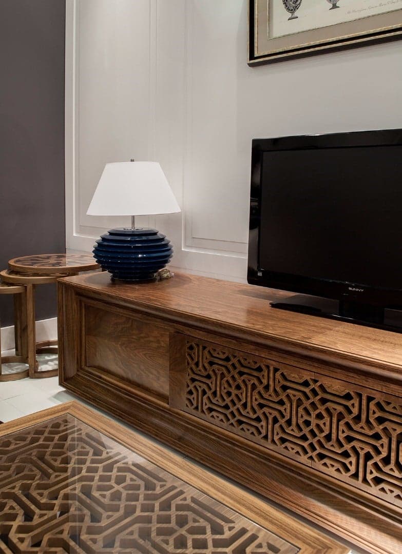 Comodă TV Ottoman, 283x60x60 cm