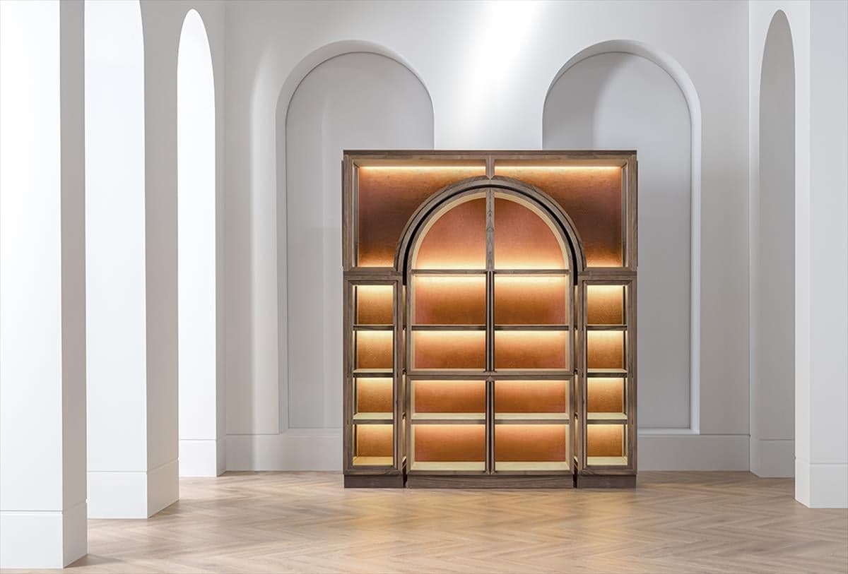 Perete living Bologna, 198x39x230 cm
