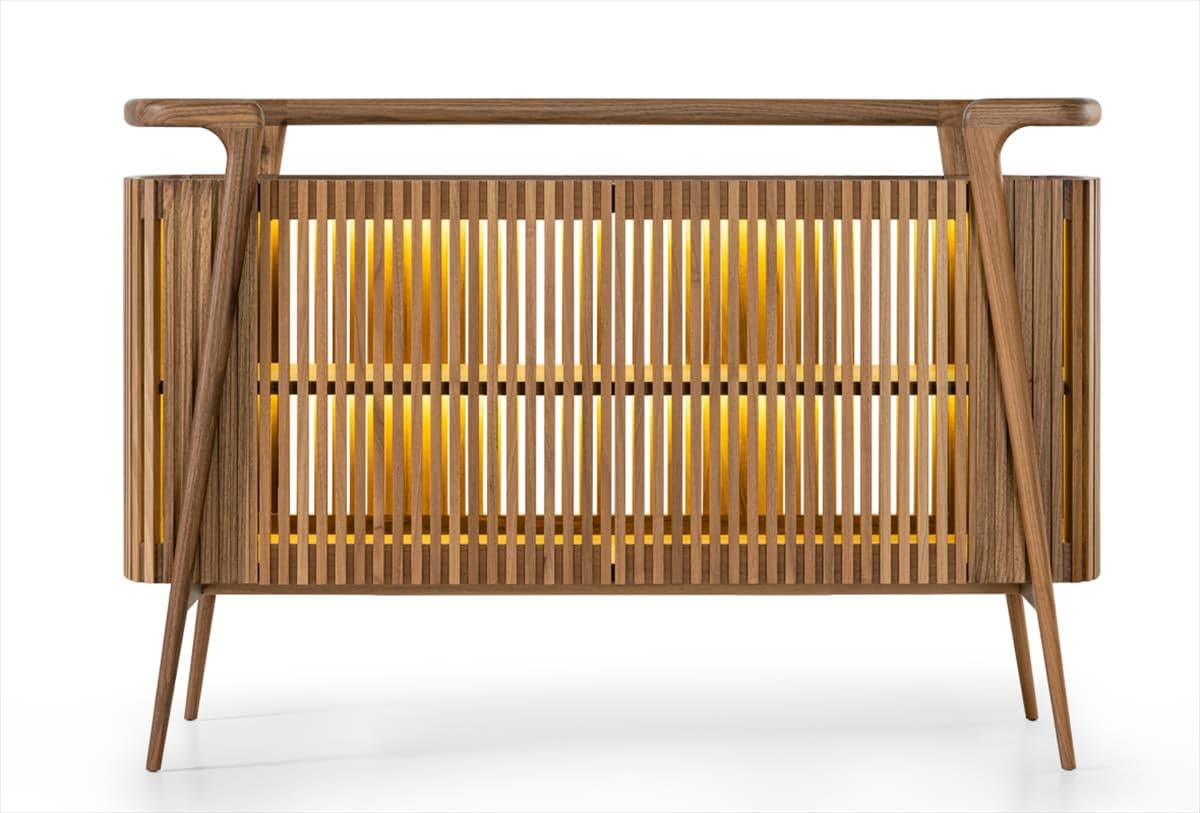 Consolă cu șipci Versus, 135x50x91 cm
