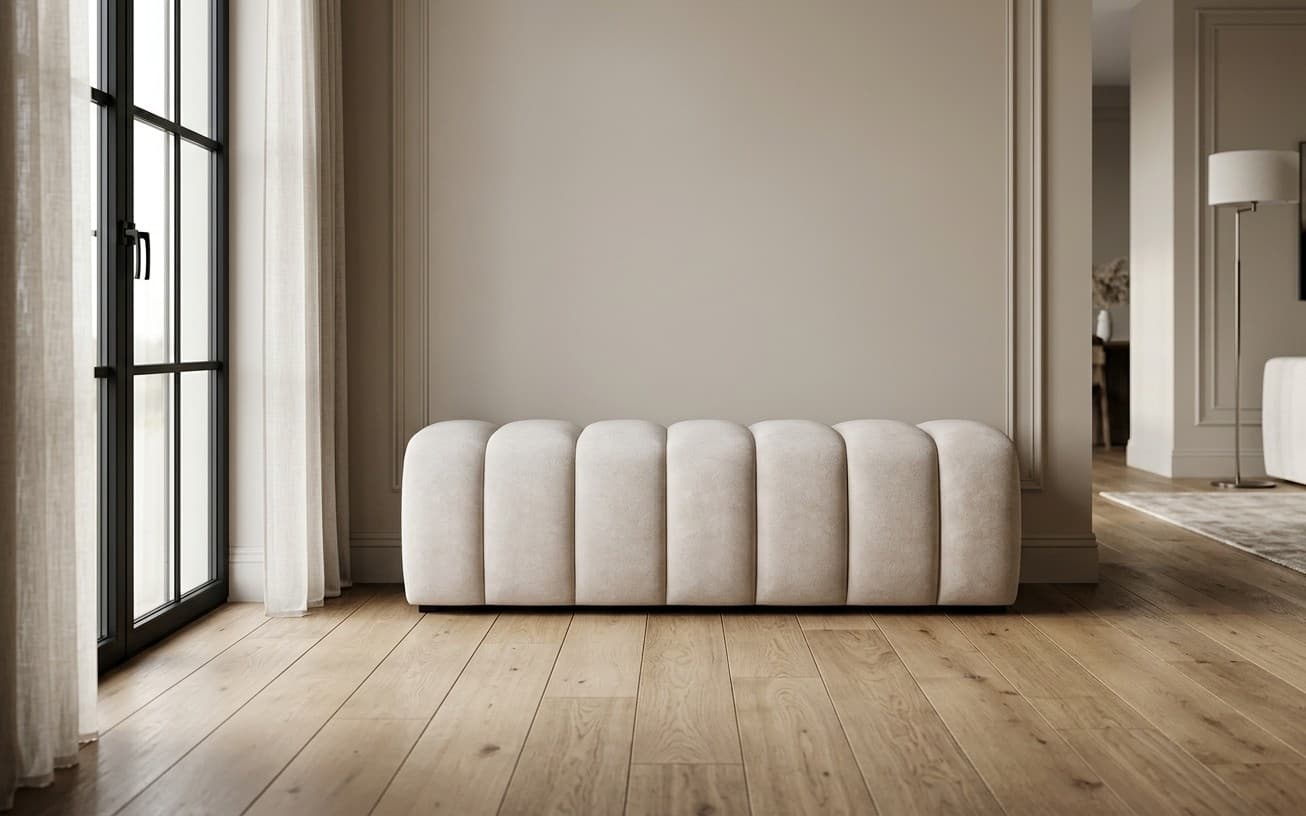 Bancheta Lessa, 129×45×41 cm