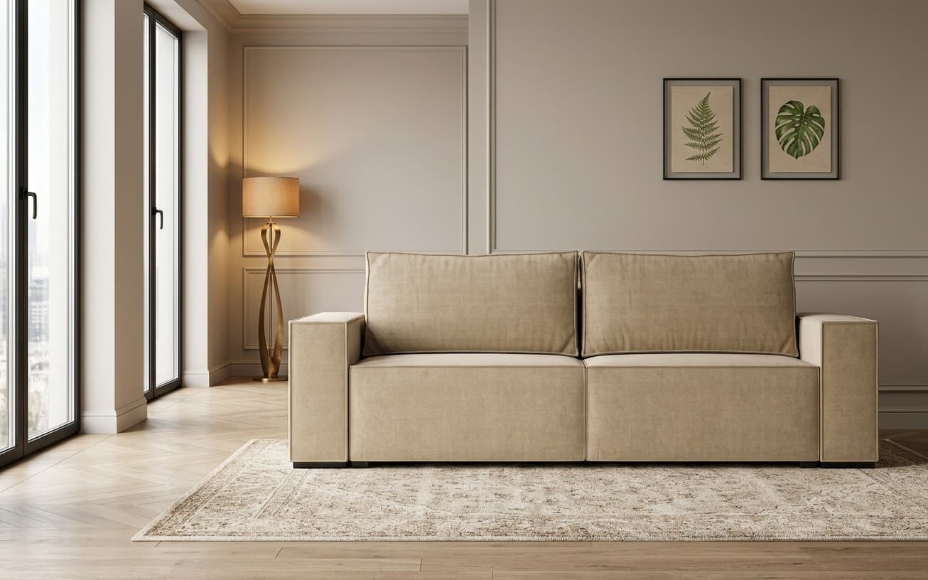 Canapea extensibilă Eland, 240×100×77 cm
