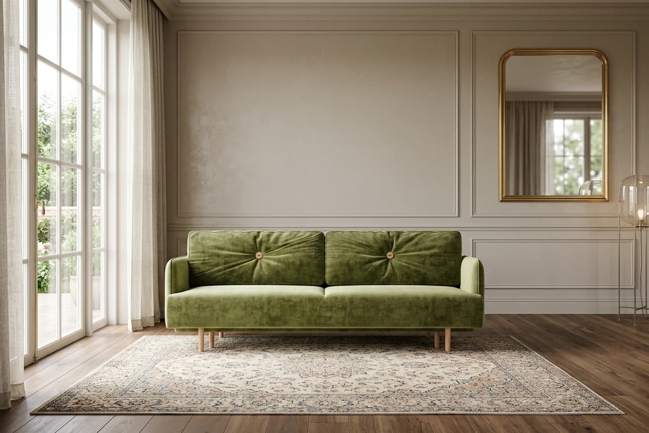 Canapea Extensibila Rosetti, 191x92x80cm