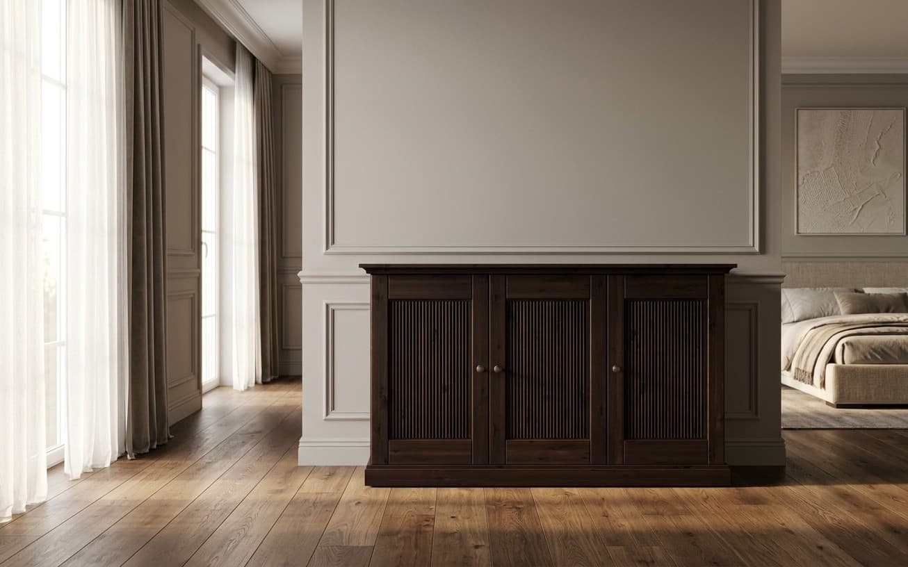 Comoda Rosalia, Lemn Masiv, 142x45x91cm
