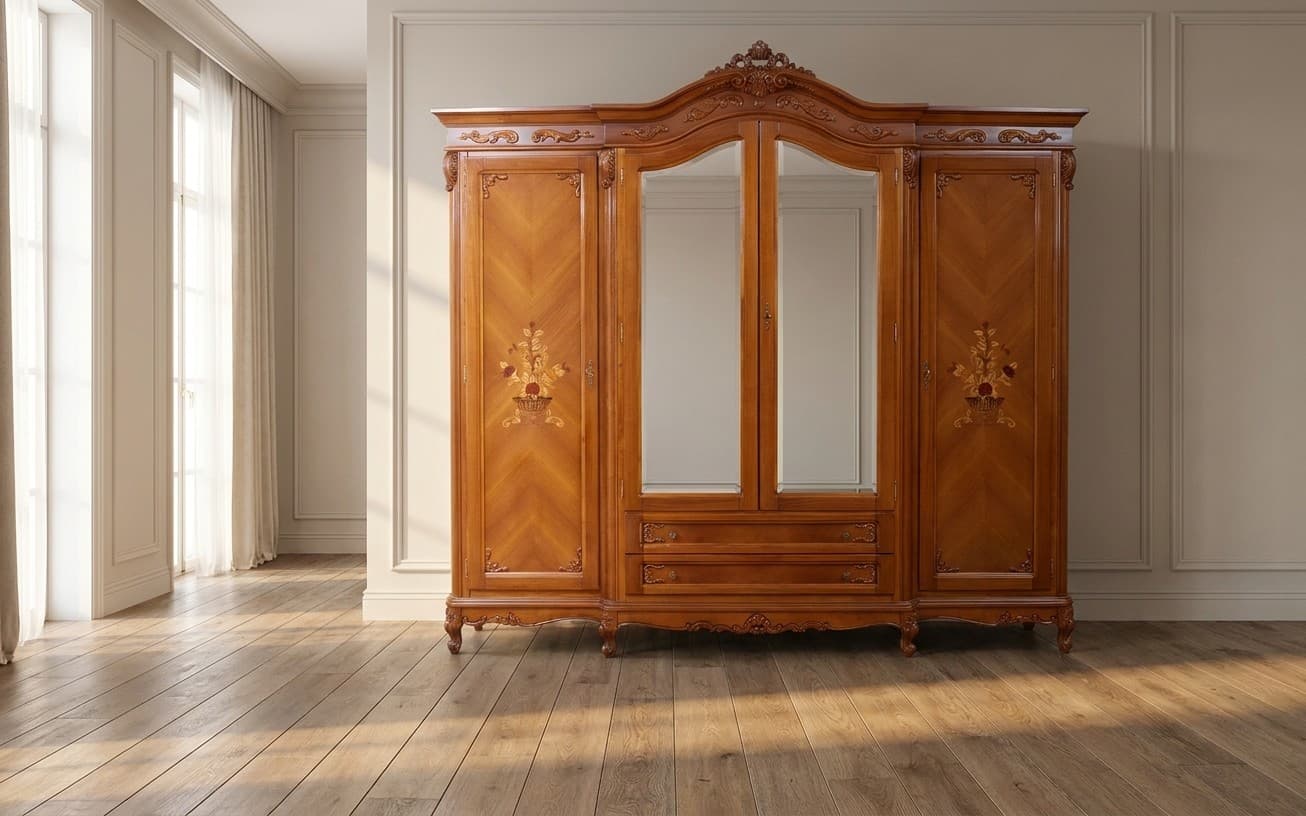 Dulap Isadora, Lemn Masiv, 260x66x245cm
