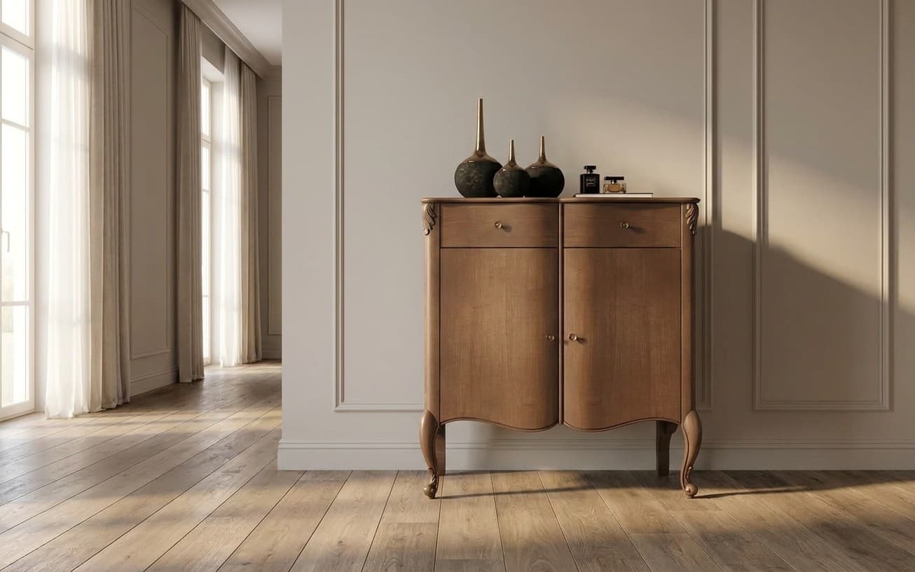 Dulap Pantofi Celisea, Lemn Masiv, 101,5 x 49 x 118 cm