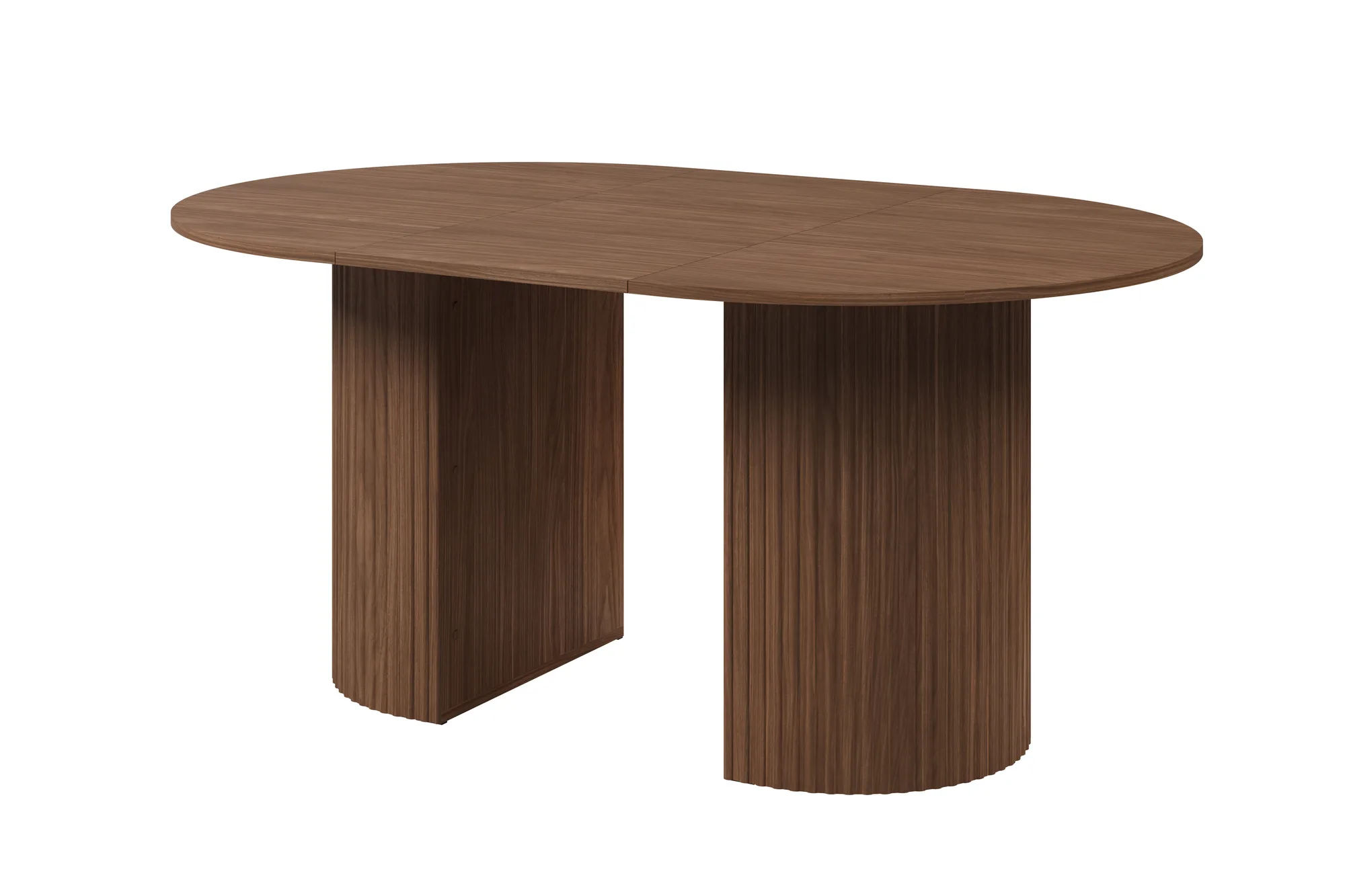 Masă extensibilă Cavo, 120-220x110x77 cm — nuc Lincoln