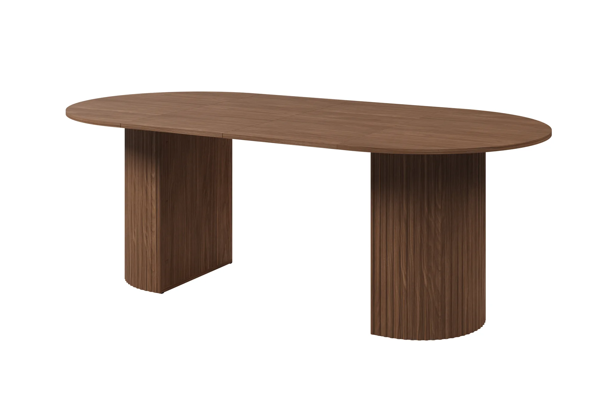 Masă extensibilă Cavo, 120-220x110x77 cm — nuc Lincoln