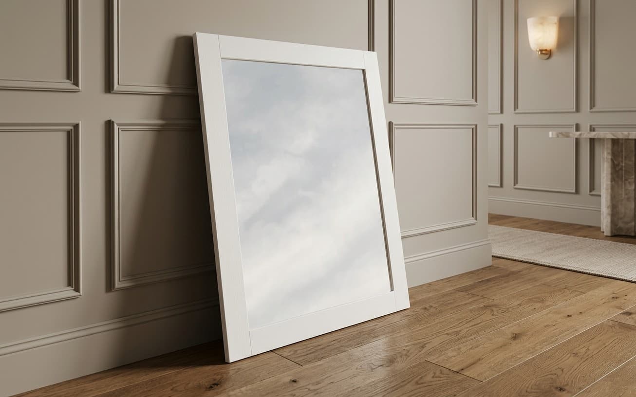 Oglindă Linea, Lemn Masiv, 60x75cm