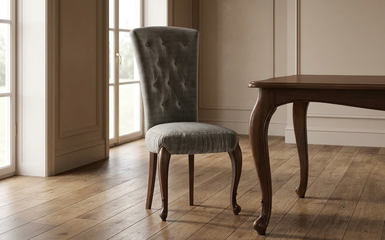 Scaun Celisea, Lemn Masiv, 53 x 55 x 110 cm