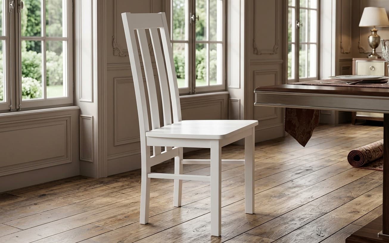 Scaun Linea cu Șezut Masiv, Model L2, L 43 x A 44 x H 96 cm