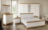 Set Dormitor Celia, Configurabil, Alb/Natur
