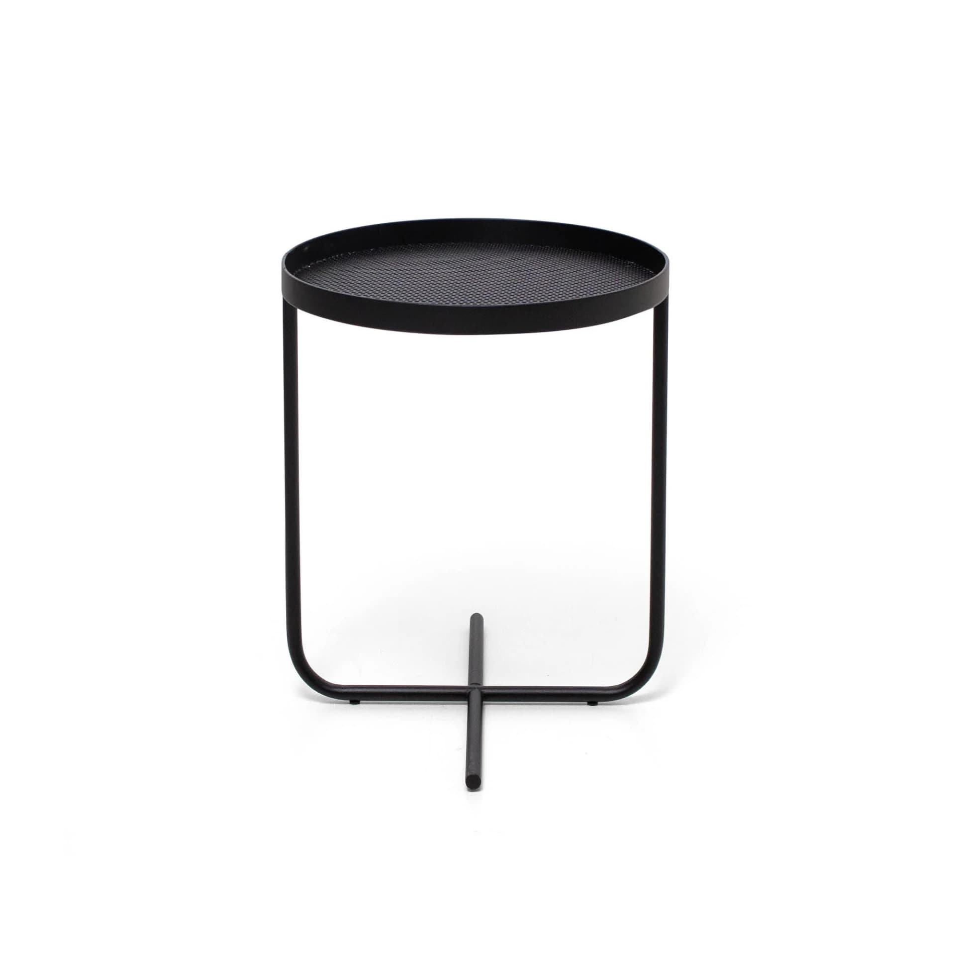 Măsuță Criba, Metal Negru din lemn masiv