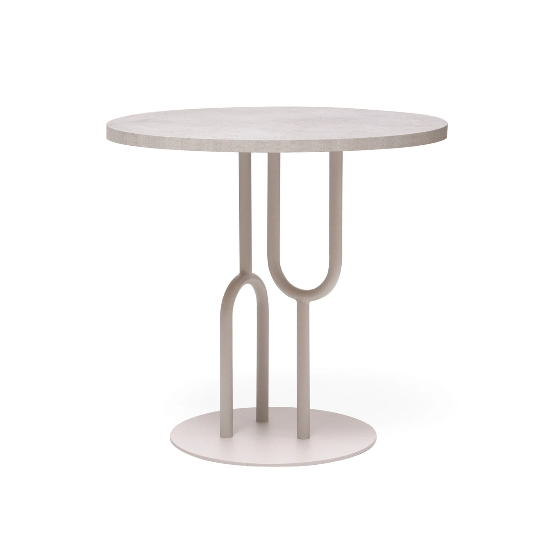 Masă Dining Enca, Metal Negru, Personalizabilă din lemn masiv