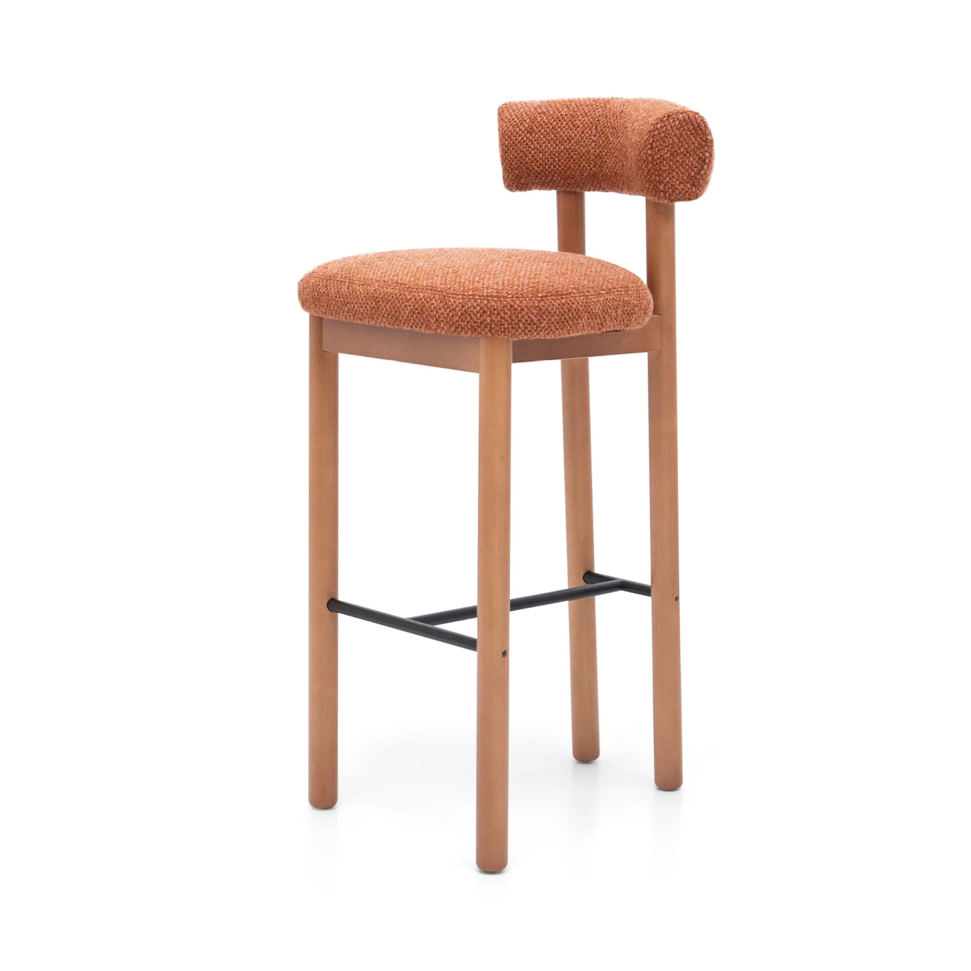 Scaun Bar Winnie, Lemn Masiv, Personalizabil
