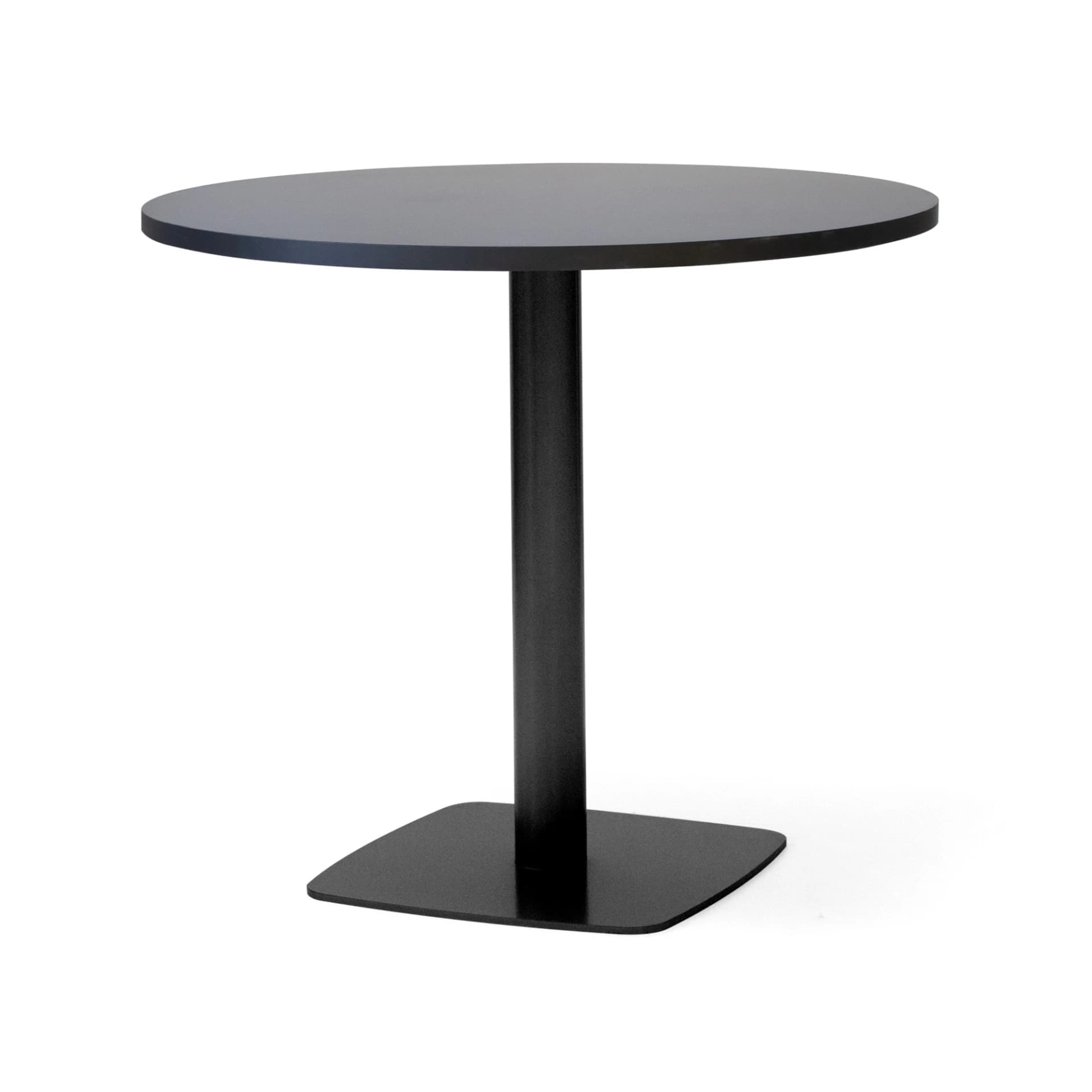Masă Dining Thor, Metal Negru, Personalizabilă din lemn masiv