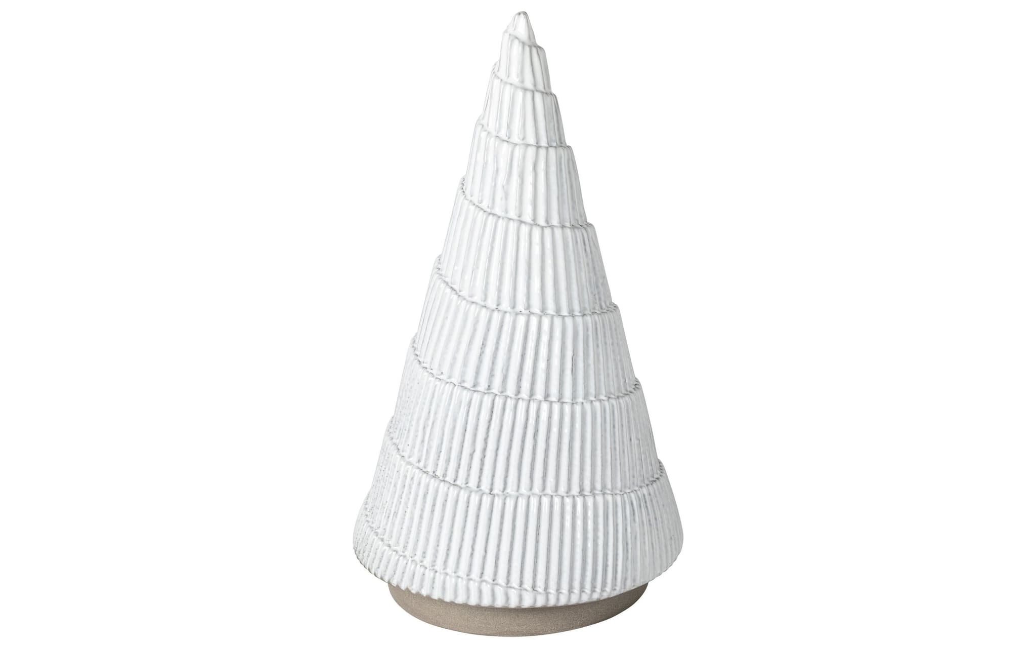 Brad Decorativ de Crăciun Festa, 32 cm, Alb