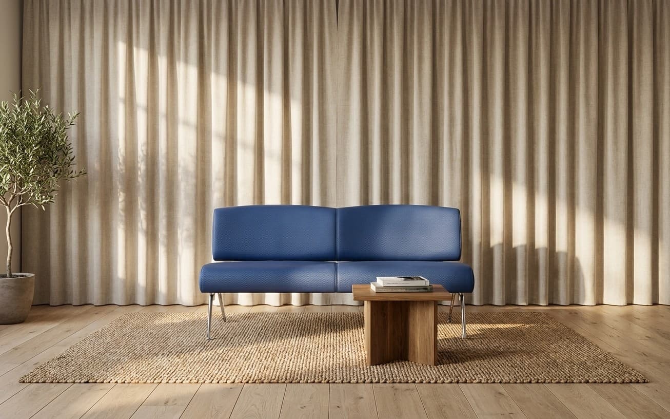 Canapea 2 locuri – Kondor, 144 × 87 × 90 cm