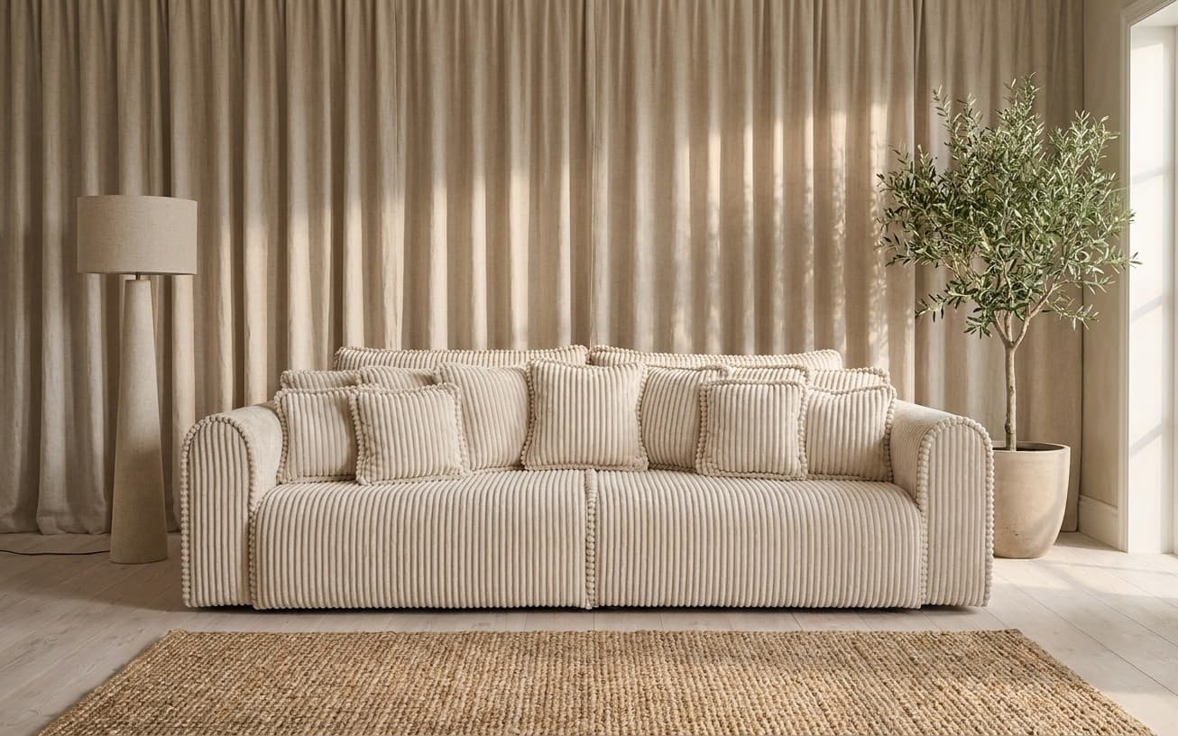 Canapea Big Buddy, Extensibila, 302x92x130cm