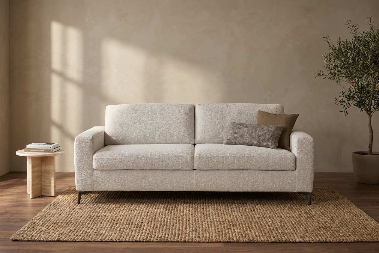 Canapea Extensibilă Lisbona, 128 - 218 cm