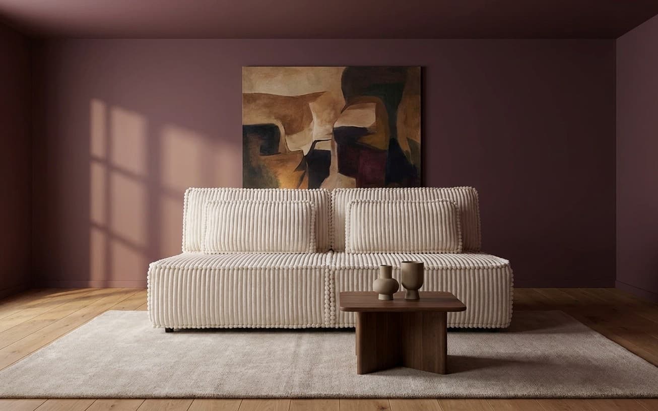 Canapea Komma, 200×112×86 cm