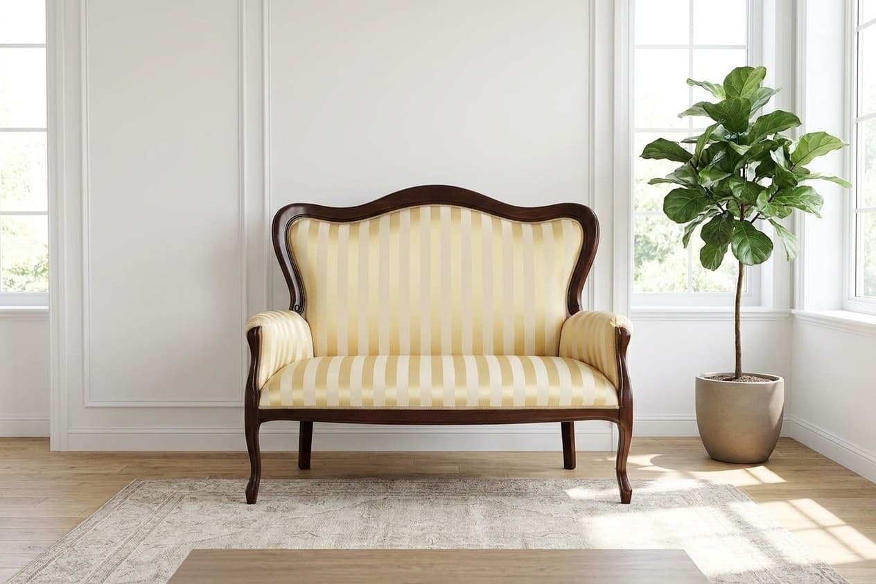 Canapea Weston, 124 x 74 x 107 cm