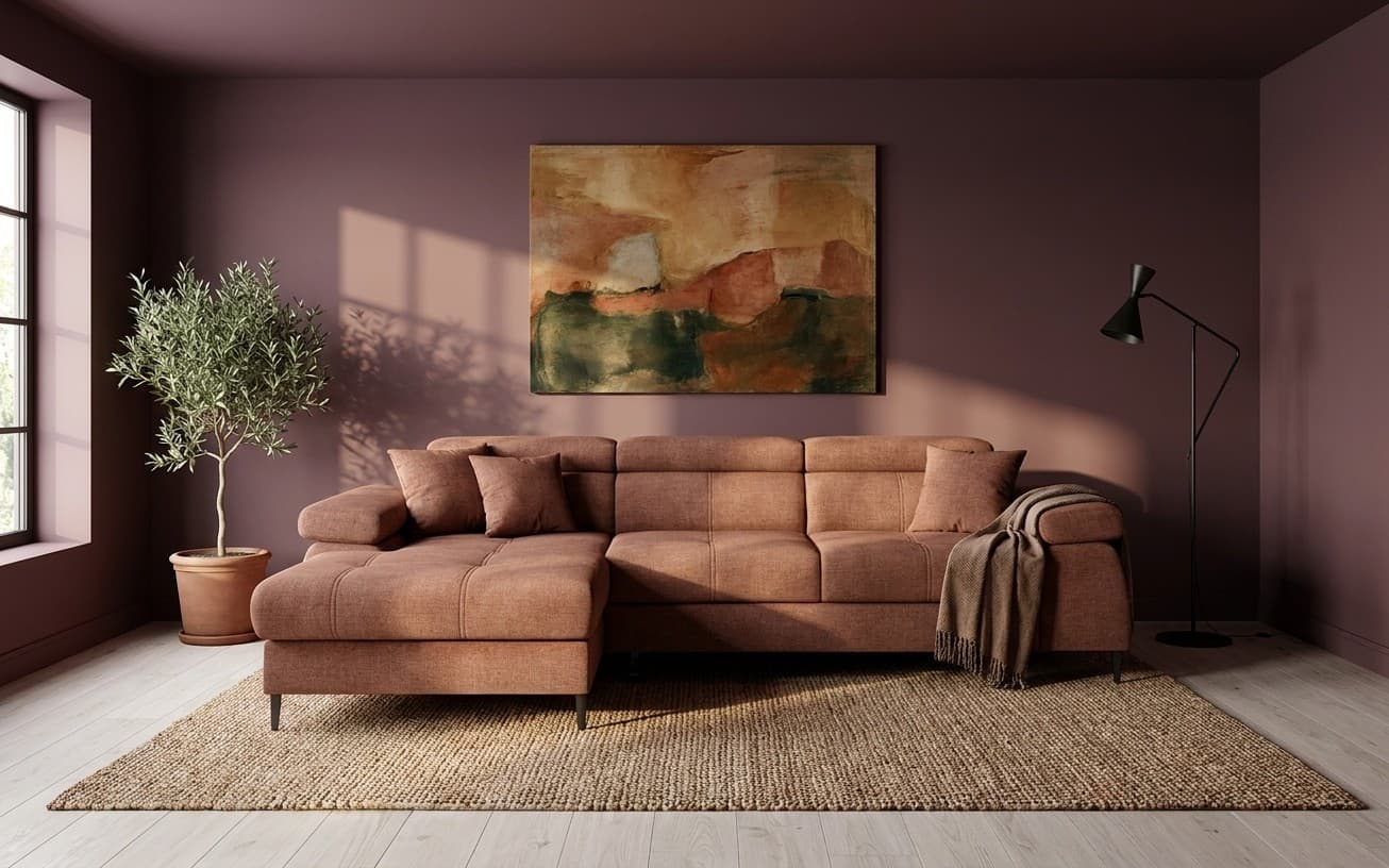 Colțar Cordoba I, extensibil, 282x175x76 cm