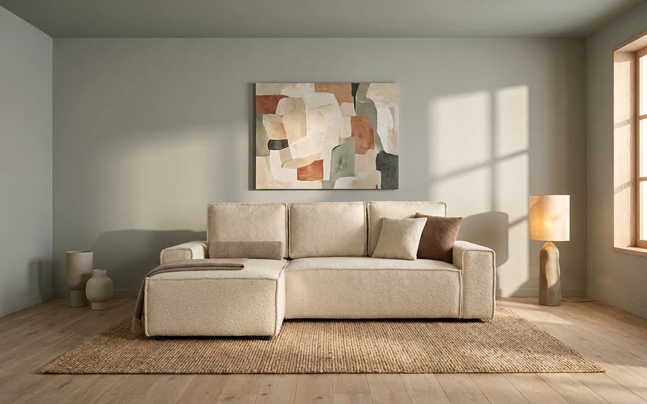 Colțar Toulouse, 255x170x95 cm