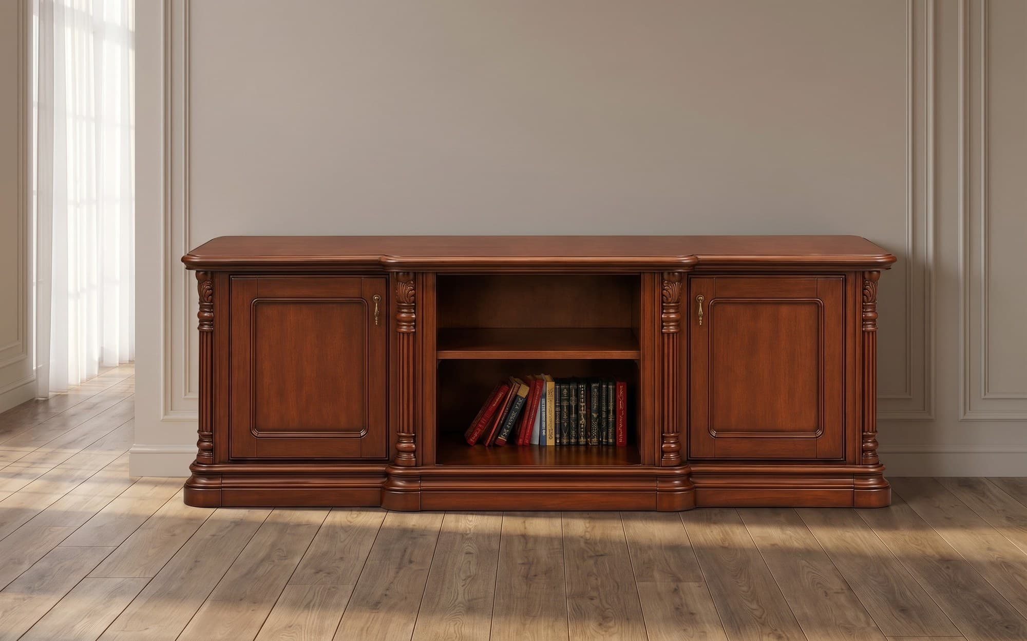 Comoda Briston, 172x57x64 cm, Lemn Masiv