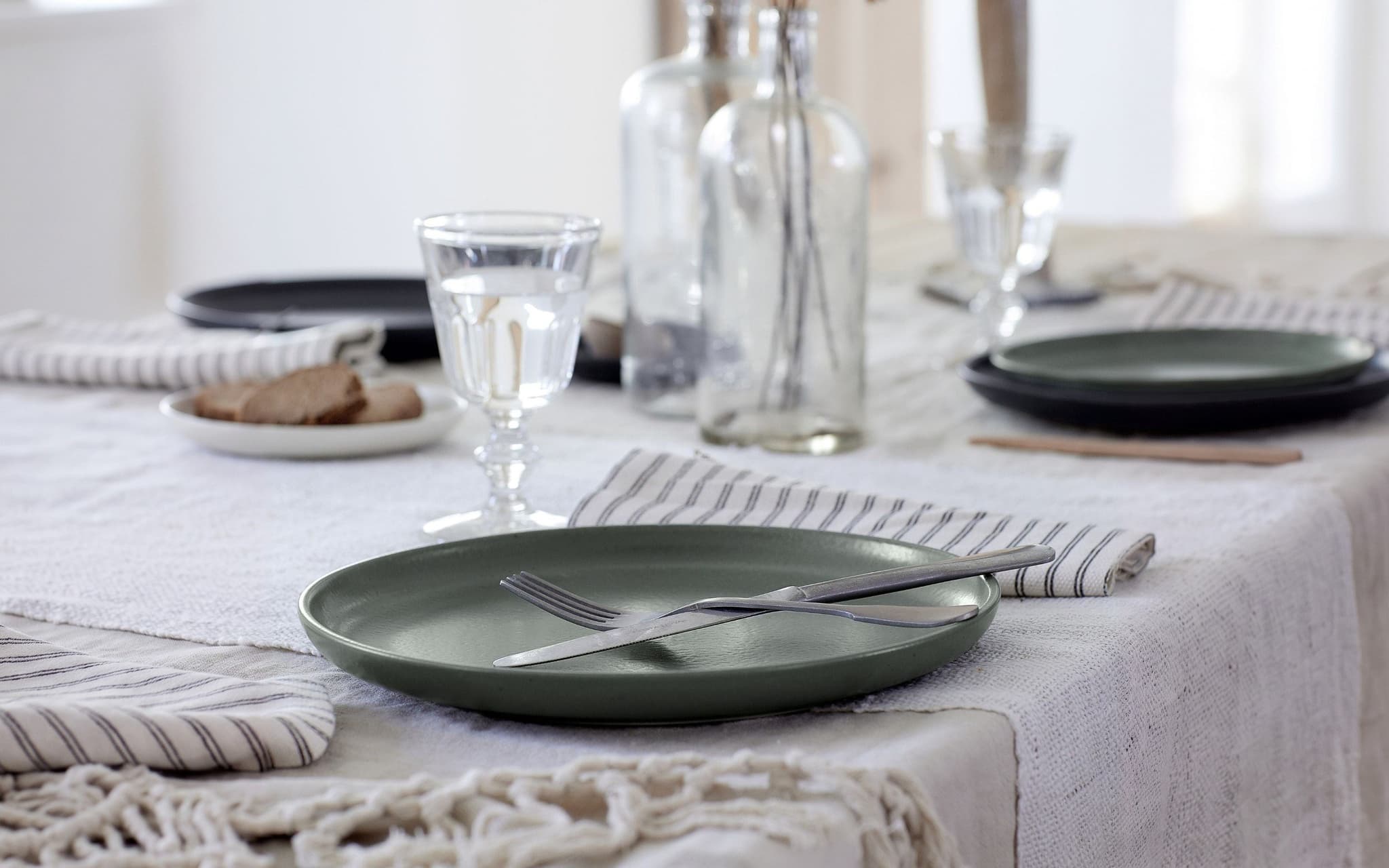 Set Veselă Pacifica, 30 Piese, 6 Persoane, Verde Artichoke