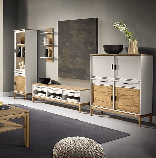 Set Living Cortina, Stejar Masiv