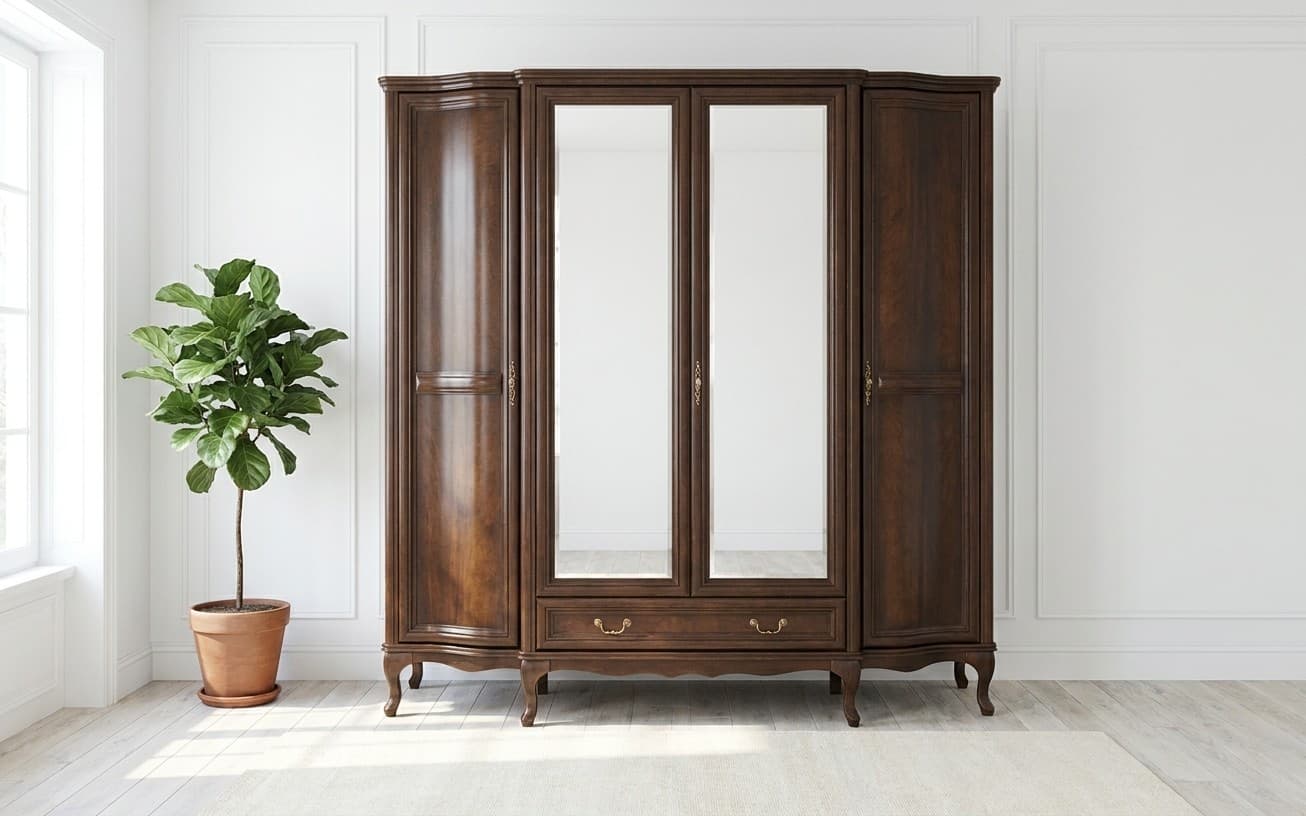 Dulap Weston 4 usi, 206x63x206cm