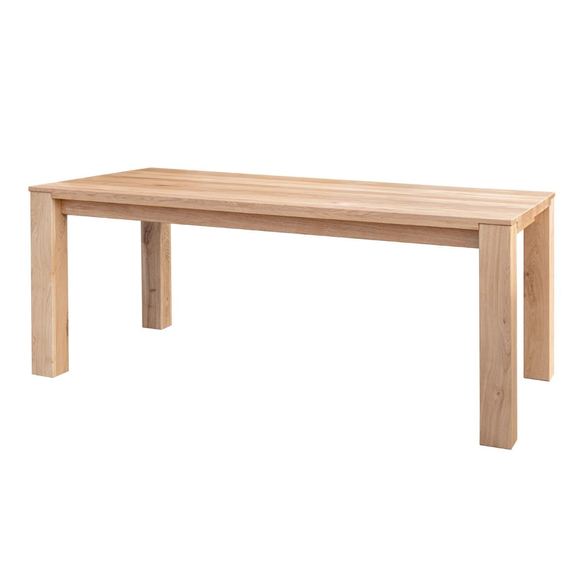 Set Dining Gael, Masă din Stejar Masiv și Scaune Gael Tapițate