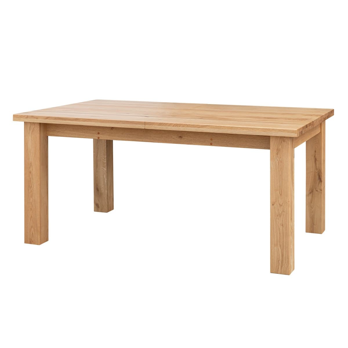 Set Dining Marta și Ezio, Masă Extensibilă din Stejar Masiv și Scaune Tapițate