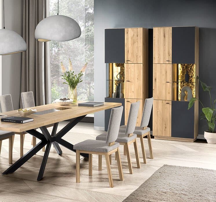 Set Living Modena, Stejar Masiv