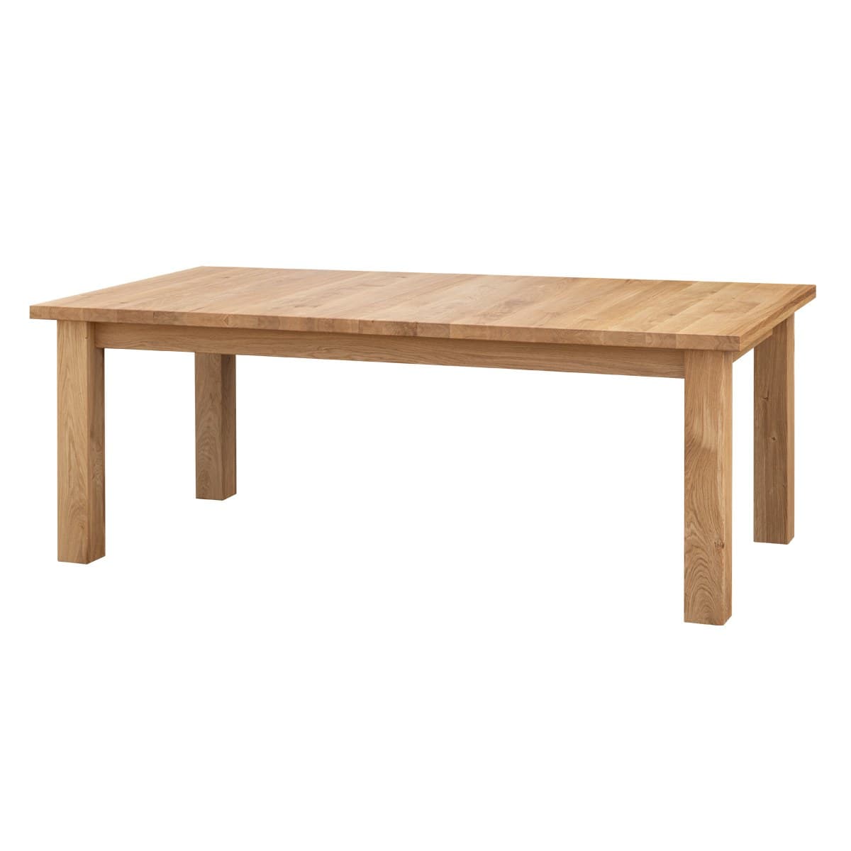 Set Dining Paola și Aldo, Masă Extensibilă din Stejar Masiv și Scaune Tapițate