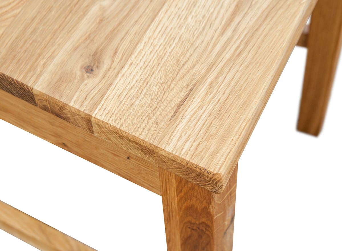 Scaun Elio, Stejar Masiv, 41,5 x 41,5 x H 95 cm