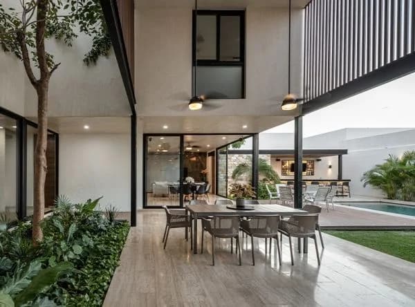 Casa Pinos — mobilier Nardi, Mérida, Yucatán, Mexic