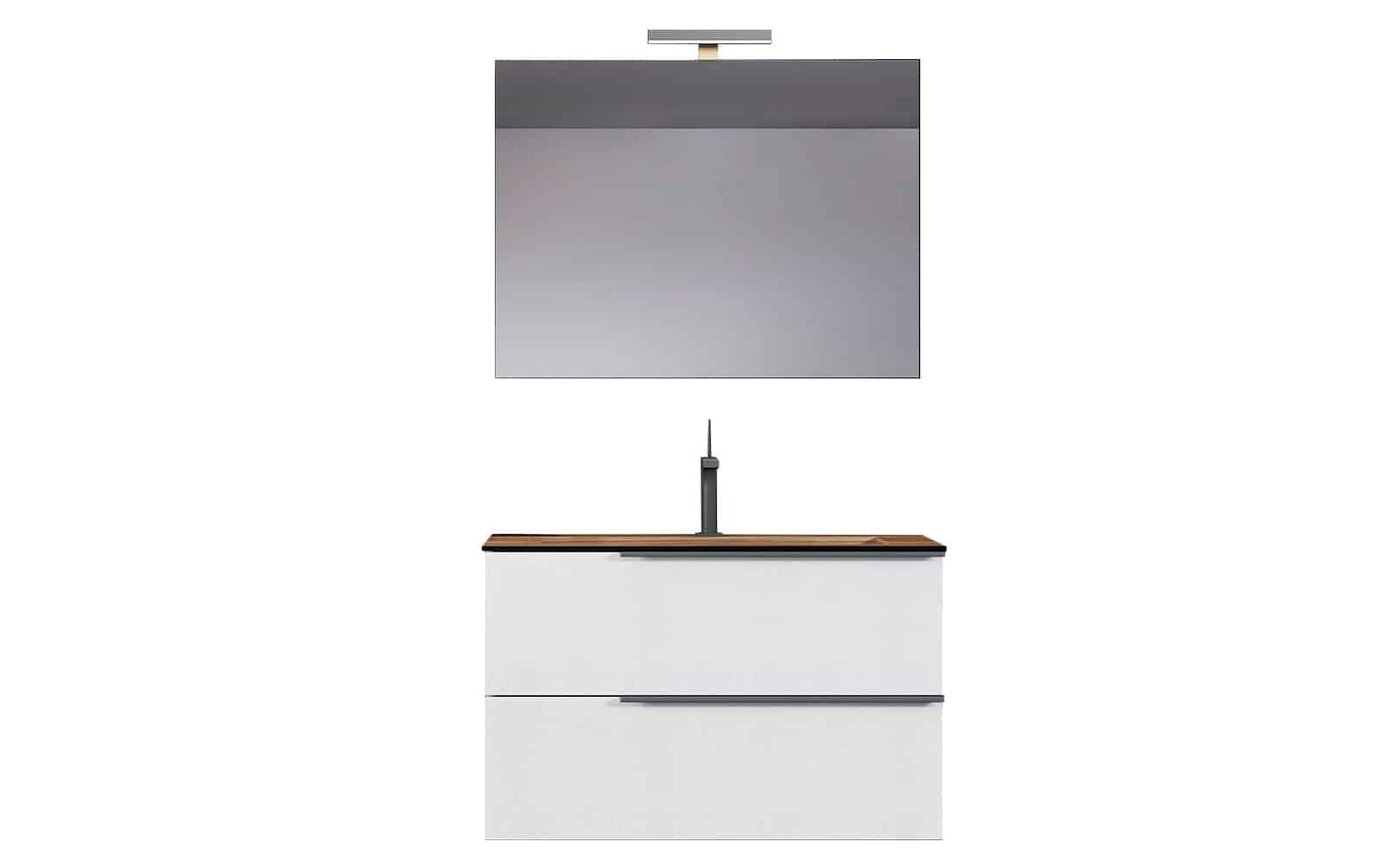 Set Mobilier Baie Suspendat Marco din lemn masiv