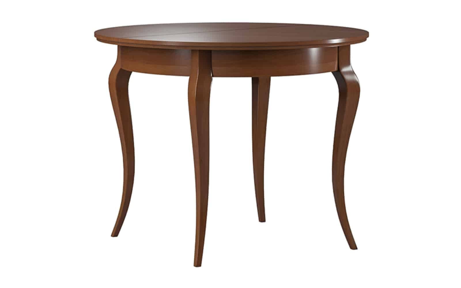 Masă Dining Nicola, Extensibilă, Ø95/295cm