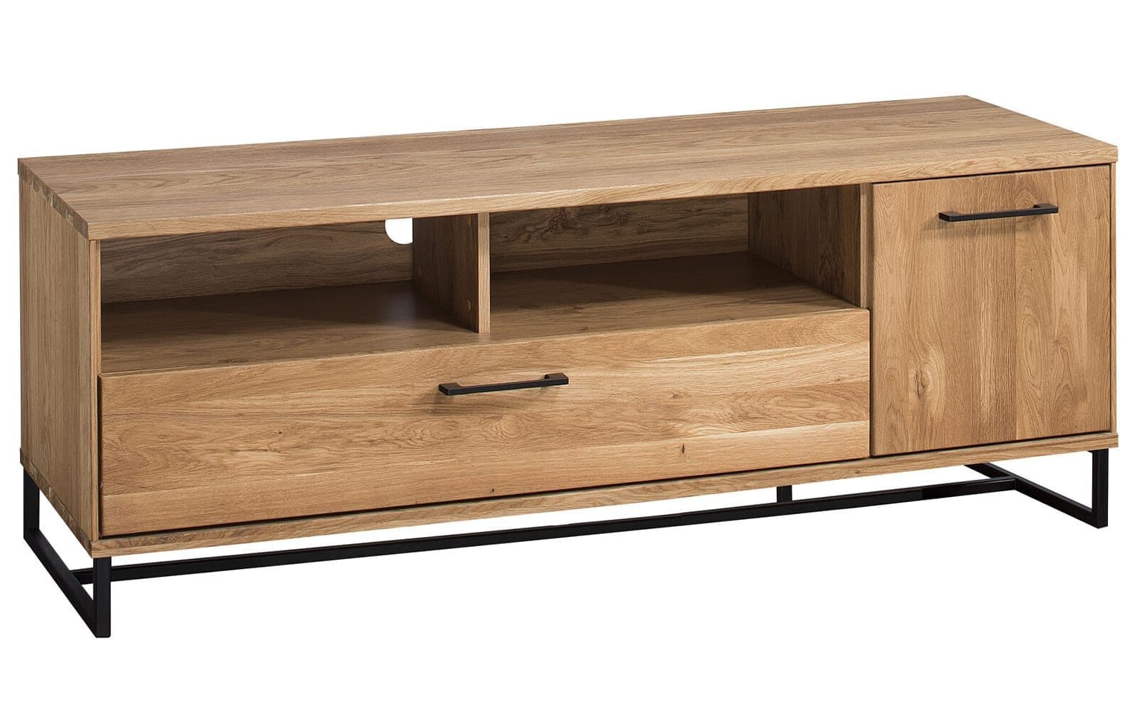 Comoda Colmar, Lemn Masiv, Stejar Natur, 54.4x144.2x48 cm