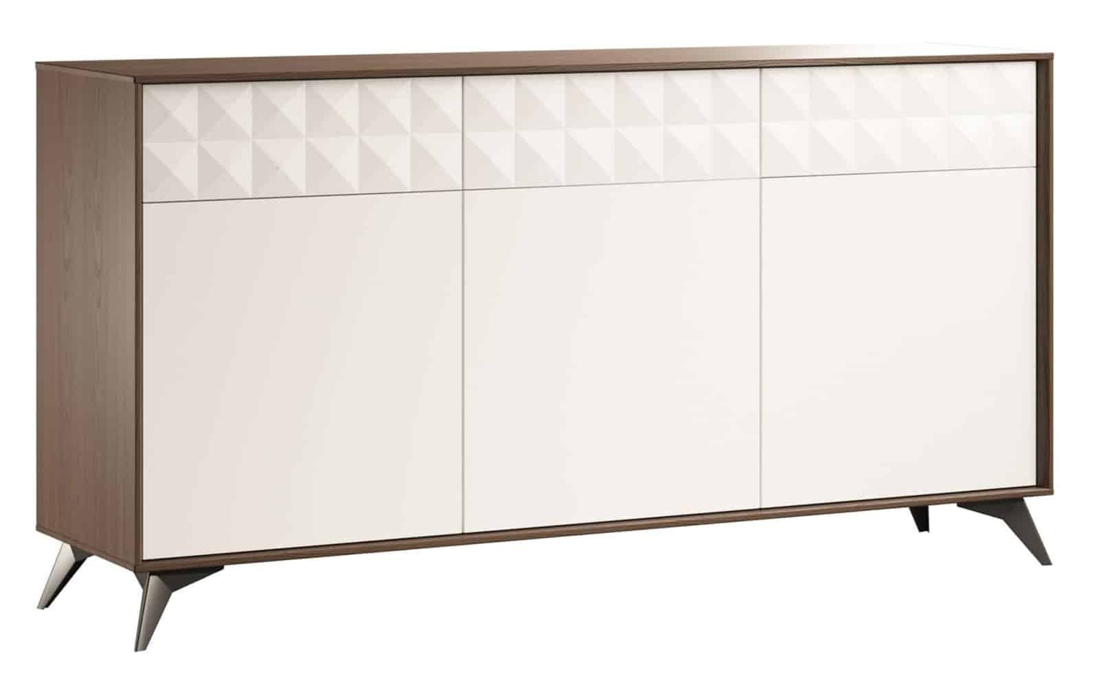 Bufet Zion, 166x43x88cm, Crem-Nuc