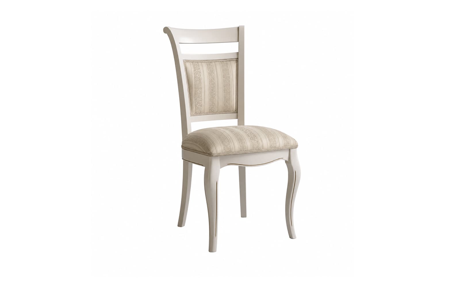 Scaun Ellen Crem, 51x60x102cm din lemn masiv