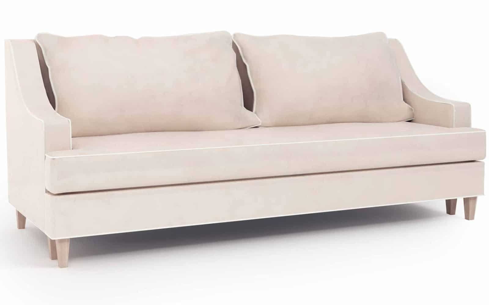 Canapea Extensibilă Elizabeth, 225x94cm, Crem