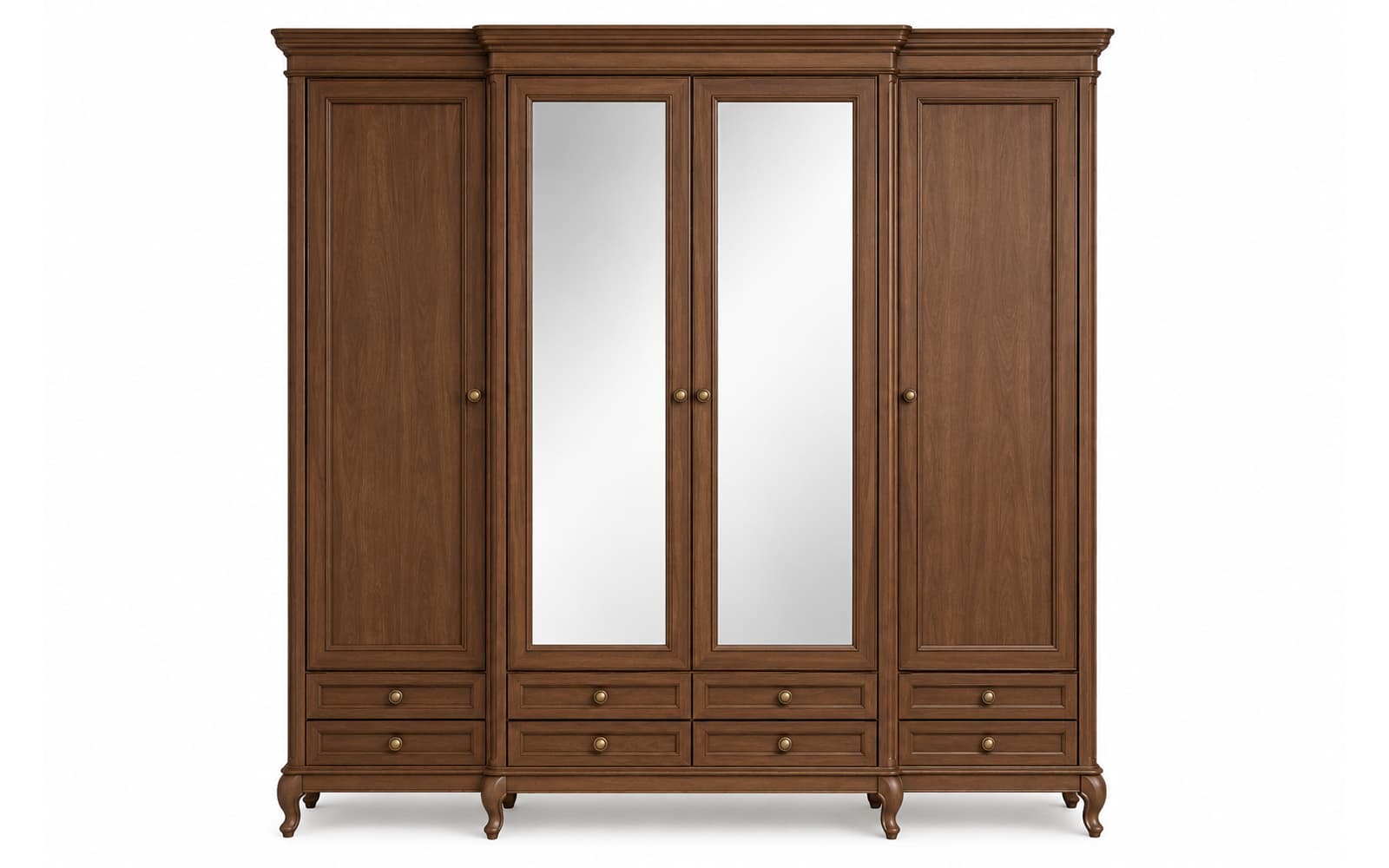 Dulap Palermo, Lemn Masiv, 278,8×61,4×260,1 cm