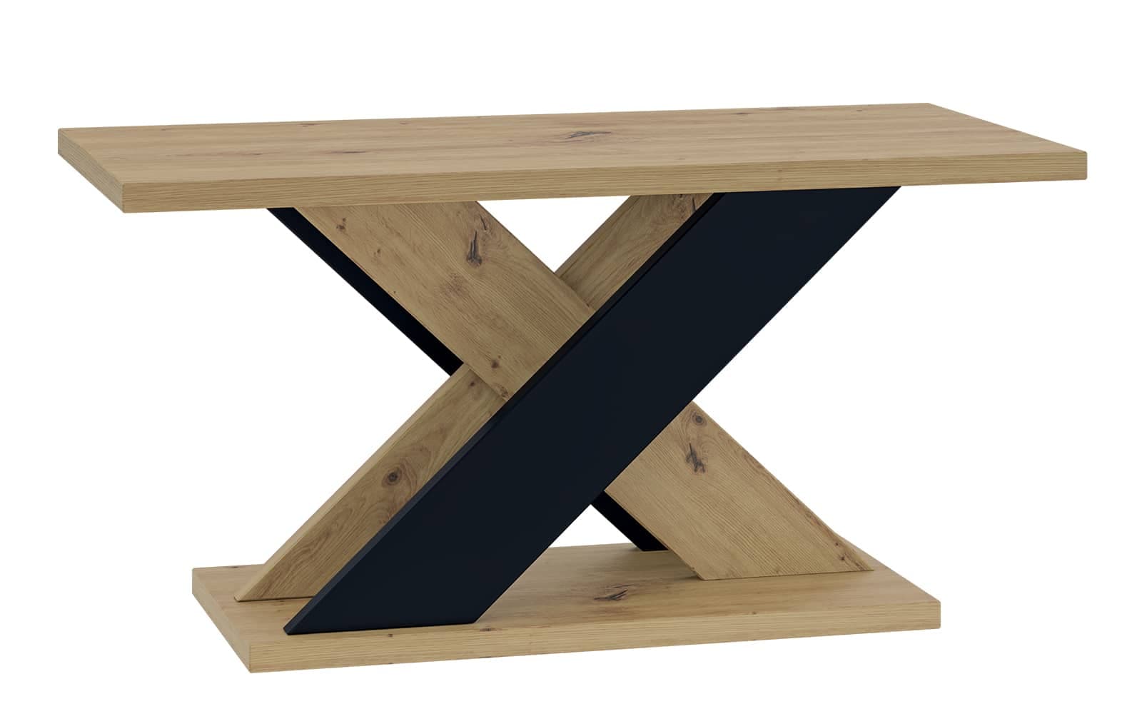 masă dining extensibilă arbor essence, 120/160x90 cm, negru (copiază)