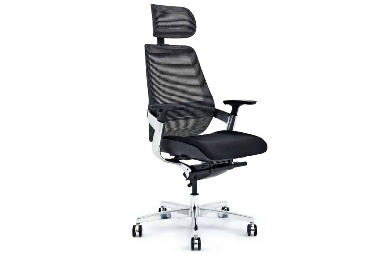 Scaun de birou, ErgoElite, Design Modern, Negru din lemn masiv