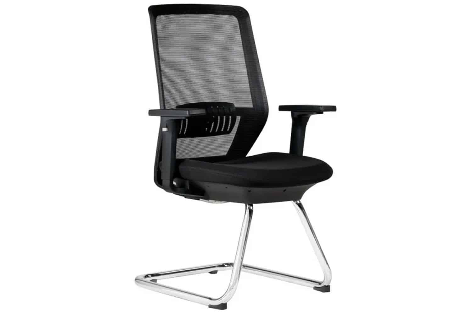 Scaun de birou, ErgoTech, Control al Tensiunii înclinării, Negru/Gri din lemn masiv