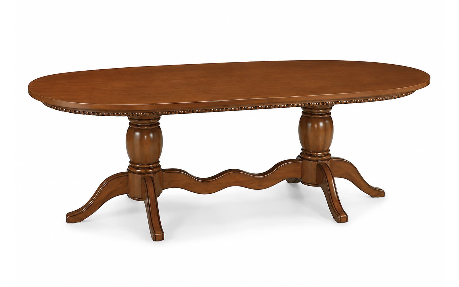 Masa Ovala Victoria, Extensibila, 160/240 x 100 x 78 cm din lemn masiv