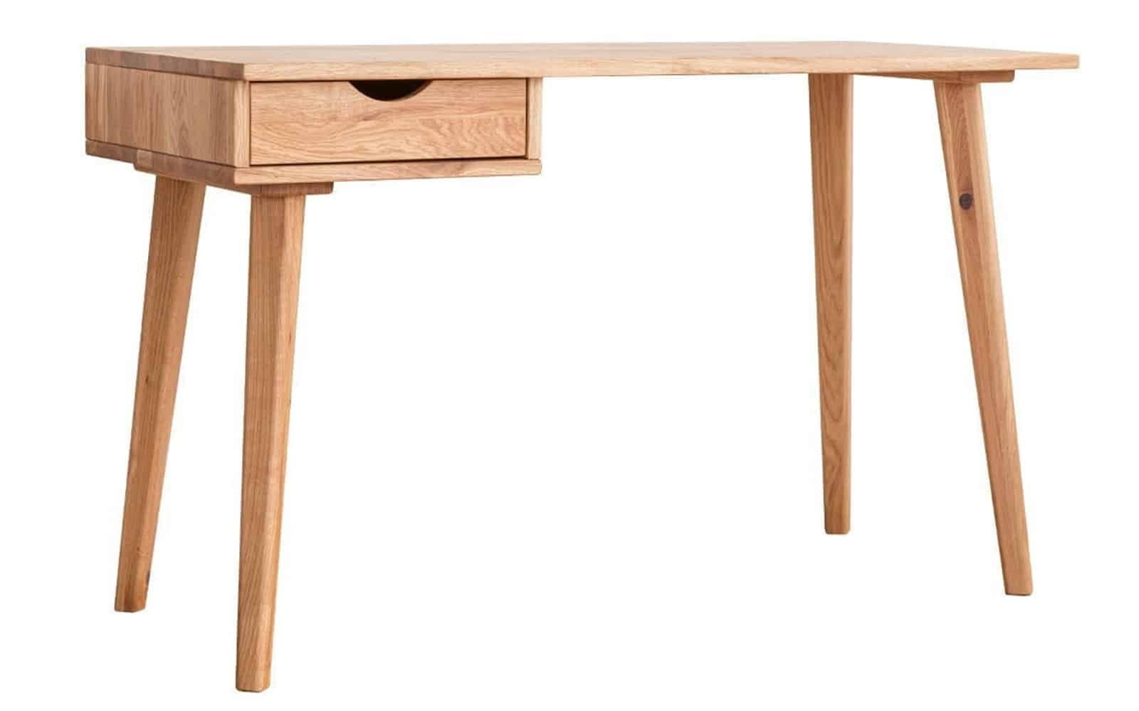 birou samson i, lemn masiv stejar, 120x62cm